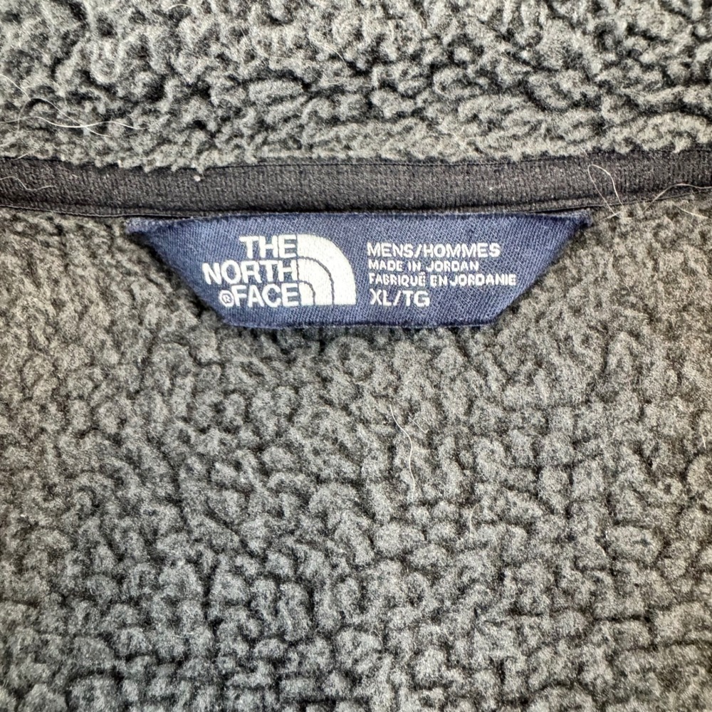The North Face Jacket Mens XL Grey Gordon Lyons Full Zip Hoodie Sweater Fleece - Picture 4 of 8